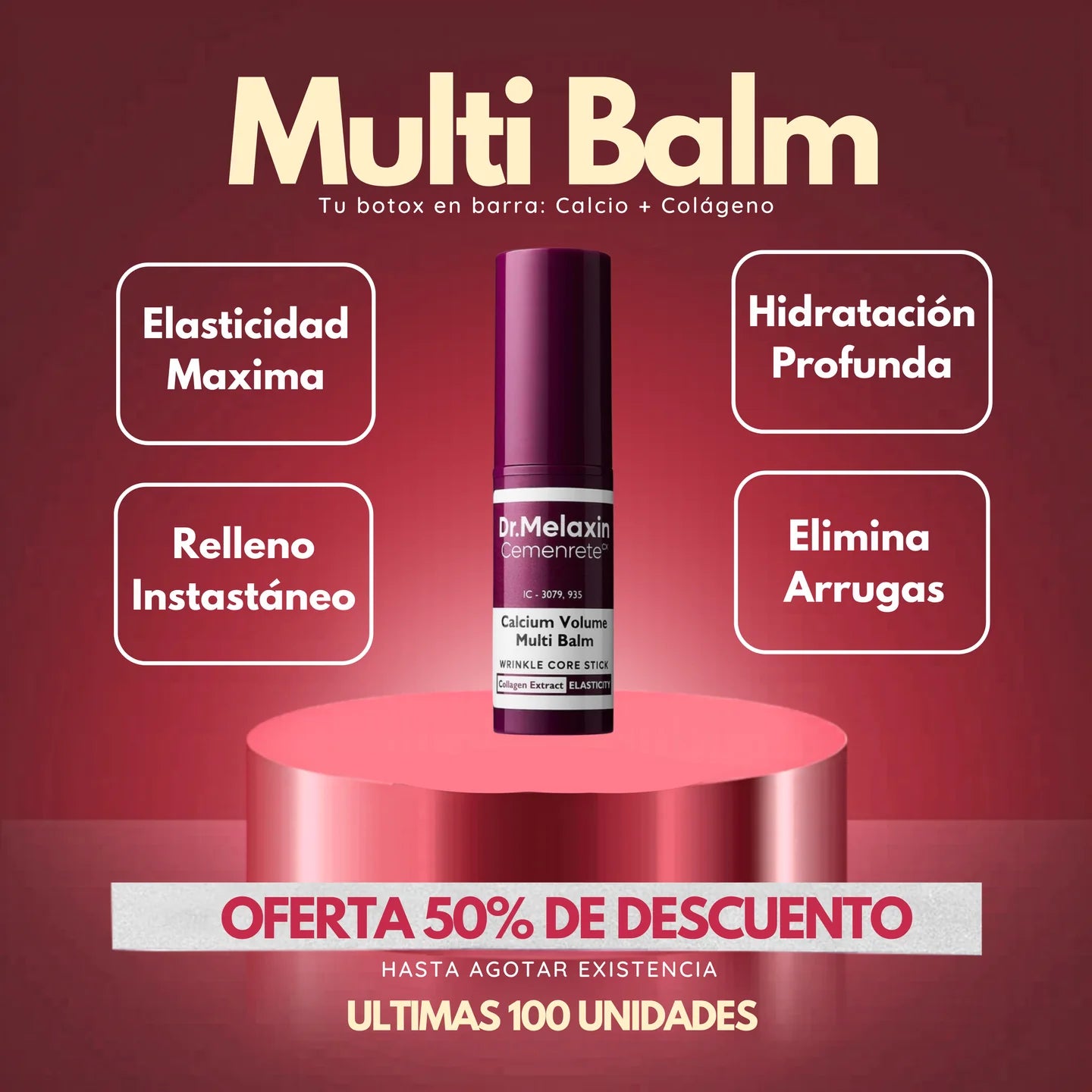 El secreto de belleza todo en uno: Multi Balm Volumen y Firmeza ¡REGALO INCLUIDO!