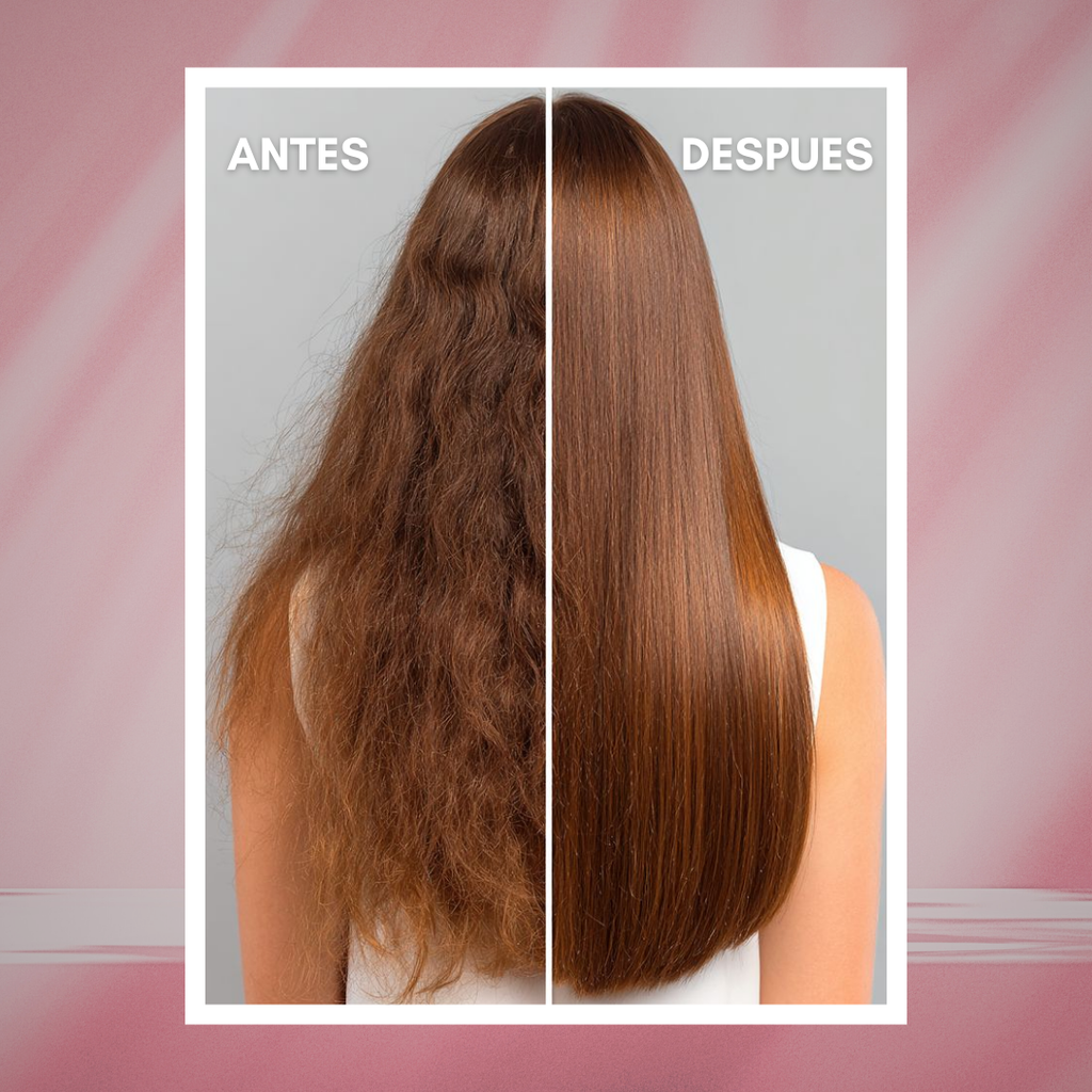 Pack 2x1  Alisado Profesional: Reparación y Brillo Infinito desde el Primer Uso desde casa